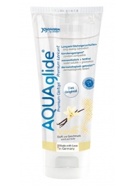 Смазка на водной основе AQUAglide с ароматом ванили - 100 мл. - Joy Division - купить с доставкой в Майкопе
