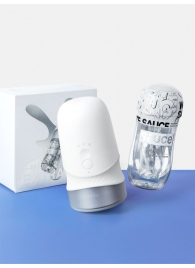 Белый автоматический мастурбатор Extra Sauce - Sauce - в Майкопе купить с доставкой