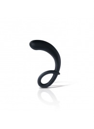 Черный массажер простаты Curving Curt - 13 см. - MyStim - купить с доставкой в Майкопе