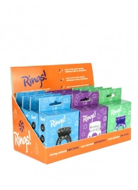 Бокс из 12 эрекционных колец Axle-pin - Lola Games - в Майкопе купить с доставкой