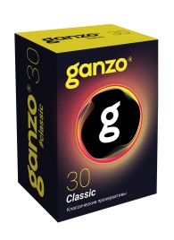 Классические презервативы с обильной смазкой Ganzo Classic - 30 шт. - Ganzo - купить с доставкой в Майкопе