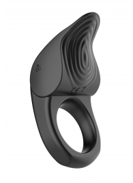 Черное эрекционное виброкольцо Vibro Lust Ring - MALESATION - в Майкопе купить с доставкой