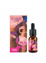 Жидкий вибратор Passion Drips Cold n Hot - 15 мл. - Pleasure Lab - купить с доставкой в Майкопе
