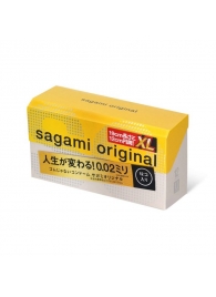 Презервативы увеличенного размера Sagami Original 0.02 XL-size - 12 шт. - Sagami - купить с доставкой в Майкопе