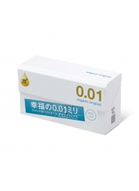 Увлажнённые презервативы Sagami Original 0.01 Extra Lub - 12 шт. - Sagami - купить с доставкой в Майкопе