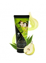 Массажный крем для тела с ароматом груши и зелёного чая Pear   Exotic Green Tea - 200 мл. - Shunga - купить с доставкой в Майкопе