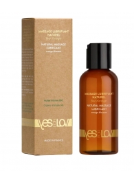 Натуральная массажная смазка Natural Lubricant Orange Blossom - 100 мл. - YESforLOV - купить с доставкой в Майкопе