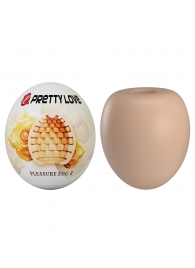 Бежевый мастурбатор-яйцо Pleasure Egg II - Baile - в Майкопе купить с доставкой