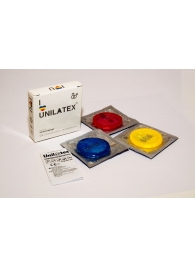 Разноцветные ароматизированные презервативы Unilatex Multifruits - 3 шт. - Unilatex - купить с доставкой в Майкопе