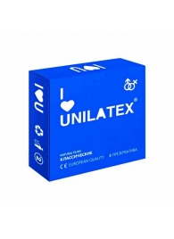 Классические презервативы Unilatex Natural Plain - 3 шт. - Unilatex - купить с доставкой в Майкопе
