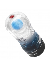 Прозрачный текстурированный мастурбатор Vacuum Cup Masturbator Planet - Baile - в Майкопе купить с доставкой