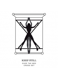 Набор для связывания на кровати Keep Still - Fifty Shades of Grey - купить с доставкой в Майкопе