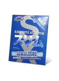 Презерватив Sagami Xtreme FEEL FIT 3D - 1 шт. - Sagami - купить с доставкой в Майкопе