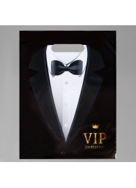 Пакет «Смокинг VIP» полиэтиленовый с вырубной ручкой (30х40 см) - UPAK LAND - купить с доставкой в Майкопе