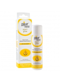 Силиконовый лубрикант с жожоба pjur MED Soft glide - 100 мл. - Pjur - купить с доставкой в Майкопе