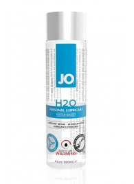 Возбуждающий лубрикант на водной основе JO Personal Lubricant H2O Warming - 120 мл. - System JO - купить с доставкой в Майкопе