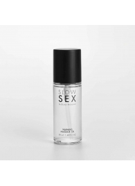 Съедобное cогревающее массажное масло Slow Sex - 50 мл. - Bijoux Indiscrets - купить с доставкой в Майкопе