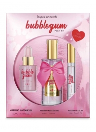 Набор средств для массажа и ласк Bubblegum Play Kit - Bijoux Indiscrets - купить с доставкой в Майкопе