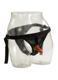 Трусики со штырьком для фиксации насадок Ultra Harness with Plug - Doc Johnson - купить с доставкой в Майкопе