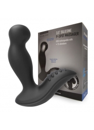 Черный вибромассажер простаты 3,5’’ P-spot Massager - 12,5 см. - Erokay - в Майкопе купить с доставкой