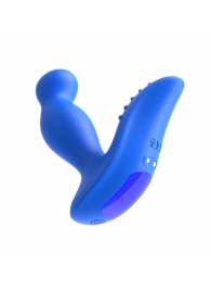 Синий вибромассажер простаты 3,5’’ P-spot Massager - 12,5 см. - Erokay - в Майкопе купить с доставкой