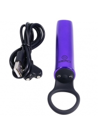 Мини-вибратор Merci Power Play со скошенным кончиком - 13,3 см. - Doc Johnson