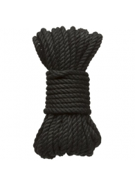 Черная верёвка для связывания и фиксации Bind Tie - 9,14 м. - Doc Johnson - купить с доставкой в Майкопе