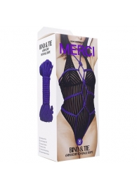 Фиолетовая верёвка для связывания и фиксации Bind Tie - 9,14 м. - Doc Johnson - купить с доставкой в Майкопе