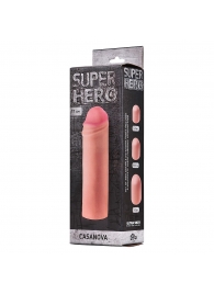 Фаллоудлинитель SUPER HERO Casanova - 18 см. - Lola Games - в Майкопе купить с доставкой