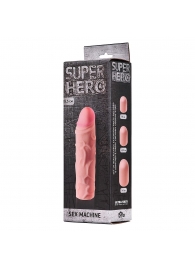 Фаллоудлинитель SUPER HERO Sex Machine - 15,5 см. - Lola Games - в Майкопе купить с доставкой