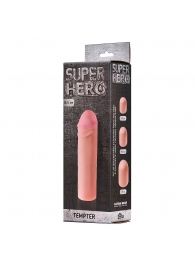 Фаллоудлинитель SUPER HERO Tempter - 16 см. - Lola Games - в Майкопе купить с доставкой