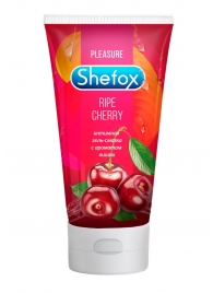 Интимная гель-смазка Shefox «Спелая вишня» - 50 мл. - Shefox - купить с доставкой в Майкопе
