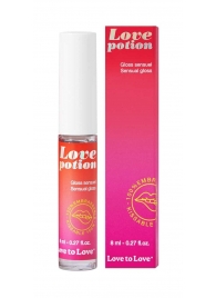Возбуждающий блеск для губ Love Potion - 8 мл. - Love to Love - купить с доставкой в Майкопе