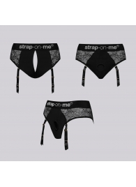 Трусики для фиксации насадок Strap-on-me Harness Lingerie Diva XS - Strap-on-me - купить с доставкой в Майкопе
