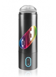 Перезаряжаемый мастурбатор-ротик Extreme Toyz Rechargeable Roto-Bator Mouth - Pipedream - в Майкопе купить с доставкой