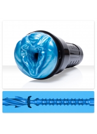 Мастурбатор-вагина Fleshlight Freaks Alien Blue Metallic - Fleshlight - в Майкопе купить с доставкой