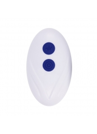 Синее эрекционное виброкольцо с клиторальной подушечкой и пультом ДУ Adjustable Fun Ring - Zero Tolerance - в Майкопе купить с доставкой