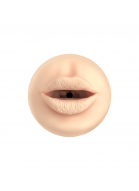 Телесный мастурбатор-ротик Feel Stroker Mouth - Kiiroo - в Майкопе купить с доставкой