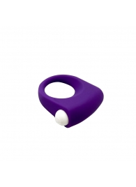 Фиолетовое эрекционное кольцо Puggle Vibrating Ring with Bullet - Adrien Lastic - в Майкопе купить с доставкой