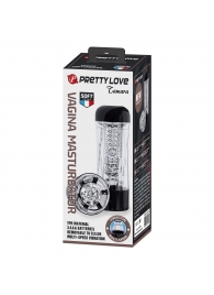 Прозрачный мастурбатор с вибрацией Tamara - Baile - в Майкопе купить с доставкой