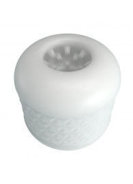 Белый сквозной мастурбатор Crystle - Baile - в Майкопе купить с доставкой