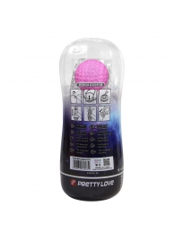 Прозрачный мастурбатор с подвижным шариком - Baile - в Майкопе купить с доставкой