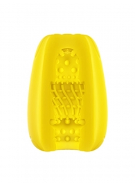 Желтый мастурбатор-яйцо Bisedze - LoveStore - в Майкопе купить с доставкой