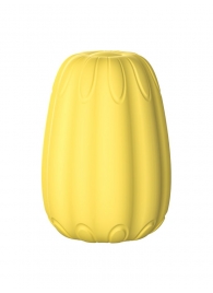 Желтый мастурбатор-яйцо Bisedze - LoveStore - в Майкопе купить с доставкой