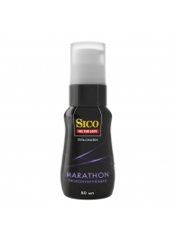 Пролонгирующая гель-смазка Sico Marathon - 50 мл. - Sico - купить с доставкой в Майкопе