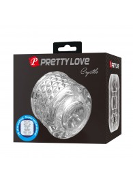 Прозрачный сквозной мастурбатор Crystle - Baile - в Майкопе купить с доставкой