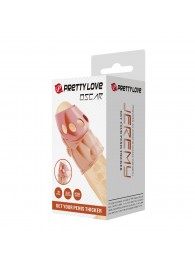 Реалистичная насадка на пенис Oscar - Baile - в Майкопе купить с доставкой