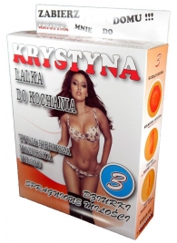 Надувная секс-кукла Krystyna - Boys of Toys - в Майкопе купить с доставкой