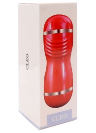 Двусторонний мастурбатор в колбе Cleo - вагина и ротик - Boys of Toys - в Майкопе купить с доставкой