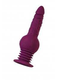 Фиолетовая мини-машина для секса Striker с пультом ДУ - 23,5 см. - ToyFa - купить с доставкой в Майкопе